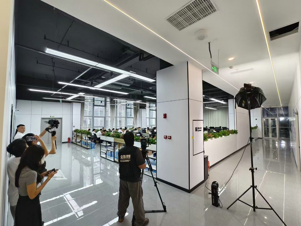 肽康集团宣传片拍摄现场